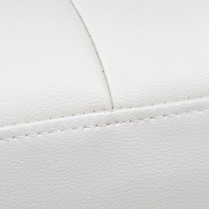 43561 ΚΑΝΑΠΕΣ ΚΡΕΒΑΤΙ HM3001.01 THOM ΜΕ ΑΝΑΔΙΠΛΟΥΜΕΝΑ ΜΠΡΑΤΣΑ ΛΕΥΚΟ PU 189x93x82Υεκ.