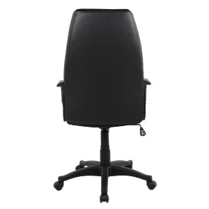 43688 ΚΑΡΕΚΛΑ ΓΡΑΦΕΙΟΥ GAMING SIVIR HM1001.01 ΜΕ  ΜΑΥΡΟ PU 59x 60x115 εκ.