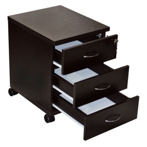 43937 ΣΥΡΤΑΡΙΕΡΑ ΓΡΑΦΕΙΟΥ ΕΠΑΓΓΕΛΜΑΤΙΚΗ CAITLYN HM2011.02 WENGE ΜΕ 3ΣΥΡΤΑΡΙΑ 38X48X53cm