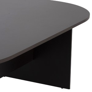 44242 ΓΡΑΦΕΙΟ ΣΥΝΕΔΡΙΑΣΕΩΝ ΕΠΑΓΓΕΛΜΑΤΙΚΟ CAITLYN HM2018.02 200x100x75 WENGE