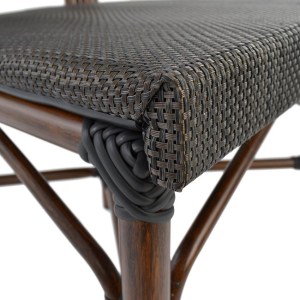 44440 ΚΑΡΕΚΛΑ ΑΛΟΥΜΙΝΙΟΥ BAMBOO LOOK ΚΑΦΕ ΜΕ TEXTLINE HM5026