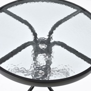 44734 ΣΕΤ ΤΡΑΠΕΖΑΡΙΑ 3ΤΜΧ ΜΕΤΑΛΛΙΚΗ ΜΕ 2ΚΑΡΕΚΛΕΣ ΚΑΙ ΤΡΑΠΕΖΙ Φ60 ΓΚΡΙ HM5178.01