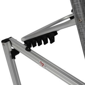 52307 ΞΑΠΛΩΣΤΡΑ ΕΠΑΓΓΕΛΜΑΤΙΚΗ WALDO ΑΛΟΥΜΙΝΙΟΥ HM5071.10 ΓΚΡΙ 60x195x30 cm