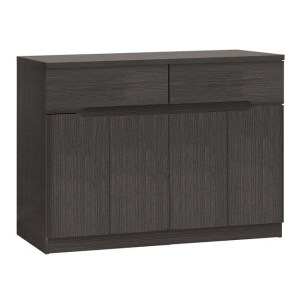 52336 ΜΠΟΥΦΕΣ JOLENE HM2234.01 2 ΣΥΡΤΑΡΙΑ & 4 ΠΟΡΤΕΣ ZEBRANO 120X40X80εκ.