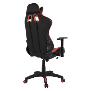 55830 ΚΑΡΕΚΛΑ ΓΡΑΦΕΙΟΥ GAMING HM1062.01 SPEED ΜΑΥΡΟ ΚΟΚΚΙΝΟ PU