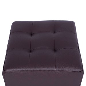 55929 ΣΚΑΜΠΩ ΜΕ PU ΚΑΦΕ PUNK HM264.03 37x37x35εκ