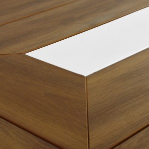 56679 ΣΕΤ ΤΡΑΠΕΖΑΡΙΑΣ TABER HM10738.01 ΤΡΑΠΕΖΙ & 6 ΠΟΛΥΘΡΟΝΕΣ-ΑΛΟΥΜΙΝΙΟ & POLYWOOD-ΛΕΥΚΟ