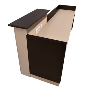 57646 ΓΡΑΦΕΙΟ ΥΠΟΔΟΧΗΣ DALTON 240X82 WENGE ΜΠΕΖ HM2068.01 240x82x105cm