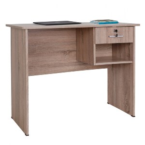 58890 ΓΡΑΦΕΙΟ ΜΕΛΑΜΙΝΗΣ HAYDEN ΜΕ ΣΥΡΤΑΡΙ HM2283.02  SONAMA 90X45X74,5Y