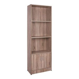 58907 ΒΙΒΛΙΟΘΗΚΗ ΜΕΛΑΜΙΝΗΣ HM2269.02 ΣΕ ΧΡΩΜΑ SONAMA 60x30x174Υεκ.