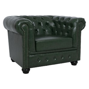 59060 ΠΟΛΥΘΡΟΝΑ T.CHESTERFIELD POLINA HM3011.08 PU ΚΥΠΑΡΙΣΣΙ 106x87x70Y εκ.