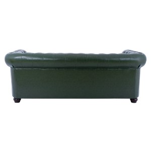 59062 ΚΑΝΑΠΕΣ 3ΘΕΣΙΟΣ T.CHESTERFIELD HM3009.08 ΤΕΧΝΟΔΕΡΜΑ ΚΥΠΑΡΙΣΣΙ 208x90x73 εκ.