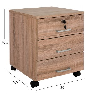 59733 ΣΕΤ ΓΡΑΦΕΙΟΥ 2ΤΧ ΓΡΑΦΕΙΟ & ΣΥΡΤΑΡΙΕΡΑ ΣΕ SONAMA ΧΡΩΜΑ HM10337.02