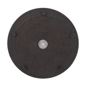 60730 ΒΑΣΗ ΜΕΤΑΛΛΙΚΗ ΓΚΡΙ Φ45Χ72Υεκ. ΜΕ ΡΕΓΟΥΛΑΤΟΡΟΥΣ HM419.20