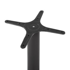 60746 ΒΑΣΗ ΑΛΟΥΜΙΝΙΟΥ 3ΝΥΧΗ 54X54Χ68Υεκ. ΜΕ ΣΤΑΥΡΟ 29Χ29εκ. HM449 ΓΚΡΙ