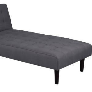 62378 ΚΑΝΑΠΕΣ ΚΡΕΒΑΤΙ ΓΩΝΙΑ ΑΝΑΣΤΡΕΨΙΜΗ ZELDA HM3154.01 ΜΕ ΓΚΡΙ ΥΦΑΣΜΑ 254X163X74Y εκ.