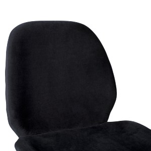 62936 ΣΚΑΜΠΟ ΜΕΣΑΙΟΥ ΥΨΟΥΣ NORA HM8524.04 ΒΕΛΟΥΔΟ ΜΑΥΡΟ & ΧΡΥΣΟ ΜΕΤΑΛΛΙΚΟ ΣΚΕΛΕΤΟ 48x61x103Υ εκ.