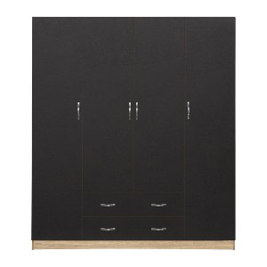 64026 ΝΤΟΥΛΑΠΑ 4ΦΥΛΛΗ AZALEA ΜΕ 2 ΣΥΡΤΑΡΙΑ 200Χ56Χ180Υεκ. HM353.04 SONAMA-ΓΚΡΙ