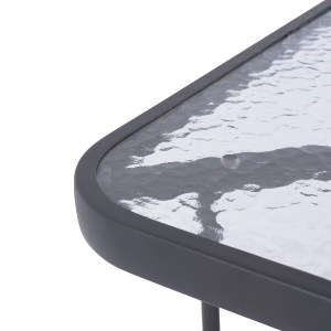 64343 ΣΕΤ ΤΡΑΠΕΖΑΡΙΑΣ 5ΤΜΧ HM10566.01- 4 ΚΑΡΕΚΛΕΣ ΜΕ ΜΑΞΙΛΑΡΙ & ΤΡΑΠΕΖΙ 110x60 ΓΚΡΙ