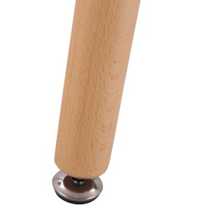 64457 ΤΡΑΠΕΖΙ MINIMAL HM008.04 ΦΥΣΙΚΟ ΞΥΛΙΝΑ ΠΟΔΙΑ ΟΞΙΑ 120Χ80X73Υ εκ.