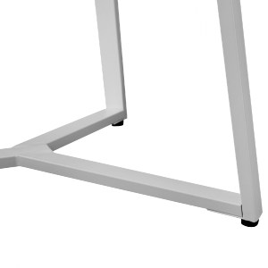 64751 ΒΑΣΗ ΤΡΑΠΕΖΙΟΥ ΛΕΥΚΗ ΜΕΤΑΛΛΙΚΗ HM471.02 112X60X72 εκ.