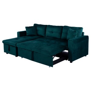 65224 ΚΑΝΑΠΕΣ ΓΩΝΙΑ ΚΡΕΒΑΤΙ WAYNE 224x147x85Υεκ. HM3028.13 ΒΕΛΟΥΔΟ ΚΥΠΑΡΙΣΣΙ