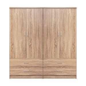 65362 ΣΕΤ 2 ΤΜΧ ΝΤΟΥΛΑΠΑ 4ΦΥΛΛΗ ΜΕ 4 ΣΥΡΤΑΡΙΑ SONAMA 160X42X181 HM11349.02