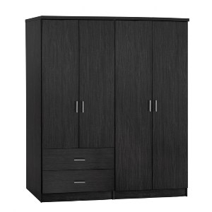 65373 ΣΕΤ 2 ΤΜΧ ΝΤΟΥΛΑΠΑ 4ΦΥΛΛΗ ZEBRANO 160X42X181 HM11351.01