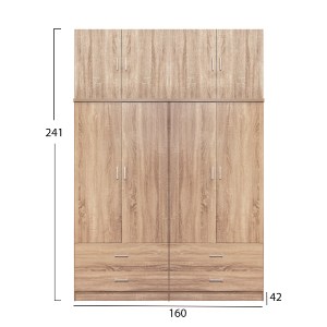 65399 ΣΕΤ 4 ΤΜΧ ΝΤΟΥΠΑΛΑ 4ΦΥΛΛΗ ΜΕ ΠΑΤΑΡΙ ΚΑΙ 4 ΣΥΡΤΑΡΙΑ SONAMA 160X42X241 HM11352.02