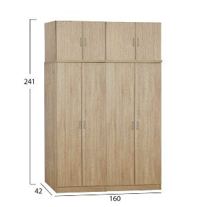 65401 ΣΕΤ 4 ΤΜΧ ΝΤΟΥΠΑΛΑ 4ΦΥΛΛΗ ΜΕ ΠΑΤΑΡΙ SONAMA 160X42X241 HM11353.02