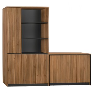 65531 ΣΕΤ 2 ΤΜΧ ΒΙΒΛΙΟΘΗΚΗ ΓΡΑΦΕΙΟΥ ΕΠΑΓΓΕΛΜΑΤΙΚΗ ΜΕ ΝΤΟΥΛΑΠΙ SUPREME HM11370