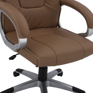 65915 ΚΑΡΕΚΛΑ ΓΡΑΦΕΙΟΥ CHANDER HM1092.09 ΣΕ CAMEL ΑΠΟΧΡΩΣΗ 63x66x116 εκ.