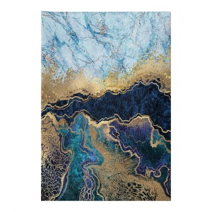 65989 ΠΙΝΑΚΑΣ ΚΑΜΒΑΣ MARBLE EFFECT HM7196.02 50X3X70 εκ.