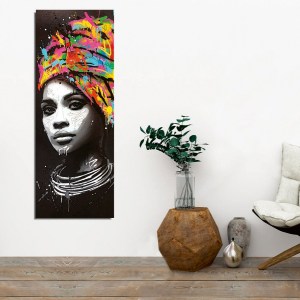 66033 ΠΙΝΑΚΑΣ ΚΑΜΒΑΣ ΚΟΡΙΤΣΙ ΜΕ ΤΟΥΡΜΠΑΝΙ HM7198.06 80X3X30 εκ.