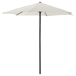 66345 ΟΜΠΡΕΛΑ ΑΛΟΥΜΙΝΙΟΥ ΜΕ 6 ΑΚΤΙΝΕΣ HM6030.02 ΜΠΕΖ ΓΚΡΙ Φ250x236 εκ.