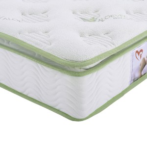 66428 ΣΤΡΩΜΑ CONTINUOUS SPRING ΜΕ ΑΝΩΣΤΡΩΜΑ ALOE VERA 90X190 HM372.11 ΜΟΝΗΣ ΟΨΗΣ