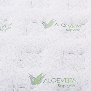 66429 ΣΤΡΩΜΑ CONTINUOUS SPRING ΑΝΩΣΤΡΩΜΑ ALOE VERA 110X190 HM372.12 ΜΟΝΗΣ ΟΨΗΣ