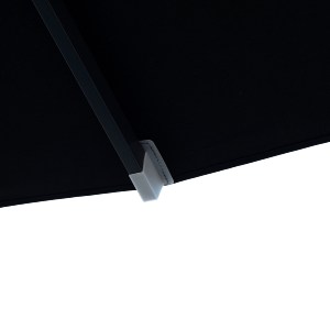 66453 ΕΠΑΓΓΕΛΜΑΤΙΚΗ ΟΜΠΡΕΛΑ ALU ΤΗΛΕΣΚΟΠΙΚΗ HM6031.03 4x4x2,95-4Μ ΜΕ ΜΑΥΡΟ ΑΚΡΥΛΙΚΟ ΠΑΝΙ