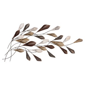 67079 ΜΕΤΑΛΛΙΚΟ ΔΙΑΚΟΣΜΗΤΙΚΟ ΤΟΙΧΟΥ HM7159 ΑΝΘΡΑΚΙ ΧΡΥΣΟ 44x5x87Y εκ.