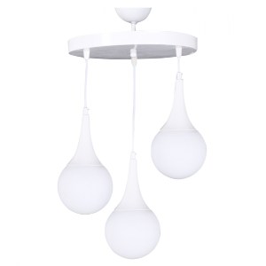 68056 ΦΩΤΙΣΤΙΚΟ ΟΡΟΦΗΣ 3ΦΩΤΟ ΛΕΥΚΟ HM7516.03 30x75 εκ.