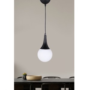 68107 ΦΩΤΙΣΤΙΚΟ ΟΡΟΦΗΣ ΜΕΤΑΛΛΙΚΟ ΜΑΥΡΟ HM7517.01 12x91 εκ.