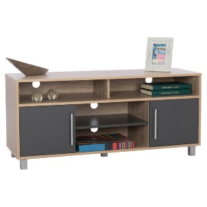 68203 ΕΠΙΠΛΟ ΤΗΛΕΟΡΑΣΗΣ DANNA ΜΕΛΑΜΙΝΗΣ HM2202.04 SONAMA-ΓΚΡΙ 120x40x55 εκ.