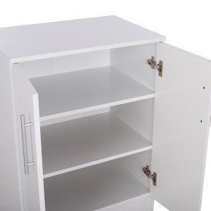 68244 ΠΑΠΟΥΤΣΟΘΗΚΗ ΝΤΟΥΛΑΠΙ EMERIE ΞΥΛΙΝΗ HM2206.05 ΛΕΥΚΗ 60x40x80 εκ.