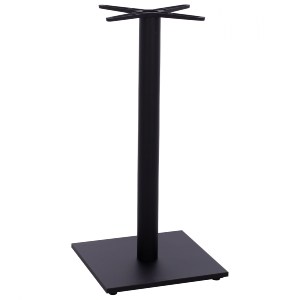 68376 ΒΑΣΗ ΜΕΤΑΛΛΙΚΗ ΜΠΑΡ ΜΕΣΣΑΙΟΥ ΥΨΟΥΣ ΜΑΥΡΗ ΜΑΤ HM474 ΣΤΑΥΡΟΣ 46Χ46εκ 45Χ45Χ94Υεκ.