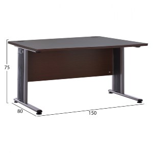 68471 ΓΡΑΦΕΙΟ ΕΠΑΓΓΕΛΜΑΤΙΚΟ VALDEN HM2045.02 WENGE 150X80X75