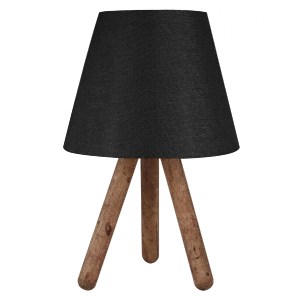 68829 ΦΩΤΙΣΤΙΚΟ ΕΠΙΤΡΑΠΕΖΙΟ HM7598.03 ΜΑΥΡΟ-ΚΑΡΥΔΙ