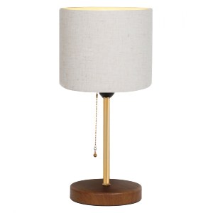 68836 ΦΩΤΙΣΤΙΚΟ ΕΠΙΤΡΑΠΕΖΙΟ HM7597.01 ΧΡΥΣΟ - ΕΚΡΟΥ Φ19x44 εκ.