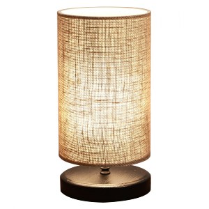 68853 ΦΩΤΙΣΤΙΚΟ ΕΠΙΤΡΑΠΕΖΙΟ ΜΑΥΡΟ ΜΕ ΜΠΕΖ HM7595.01 15Χ30εκ.