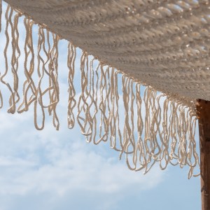 68910 ΣΚΙΑΣΤΡΟ DANIKA 3Χ3 ΜΑΚΡΑΜΕ ΕΚΡΟΥ ΧΡΩΜΑ HM5780