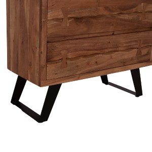 68998 ΣΥΡΤΑΡΙΕΡΑ FANSI 3ΣΥΡΤΑΡΙΑ ΑΠΟ ΜΑΣΙΦ ΞΥΛΟ ΑΚΑΚΙΑΣ 80Χ35,5Χ86,5Υεκ. HM8474.11